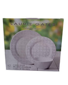 Set de vajilla melamina Laurie Gates Summer Bloom para decoración de mesa ideal